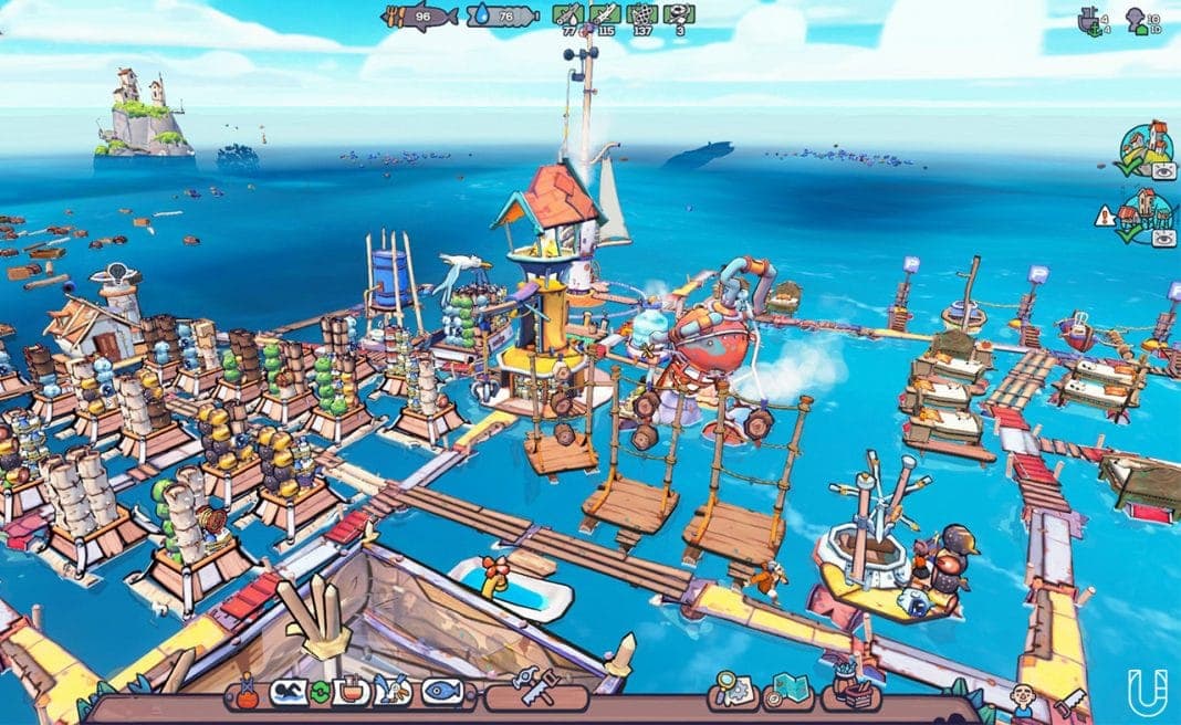 Flotsam เกมสร้างเมืองจากขยะ Urban Creature