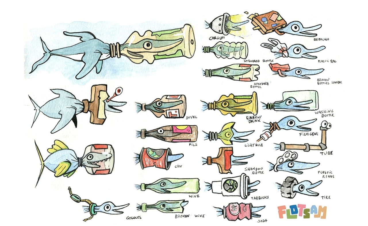 Flotsam เกมสร้างเมืองจากขยะ Urban Creature