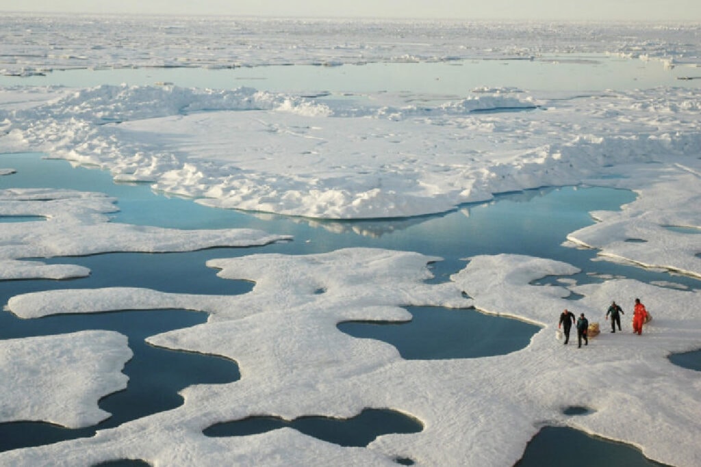น้ำแข็งละลาย-ทะเล-อาร์กติก