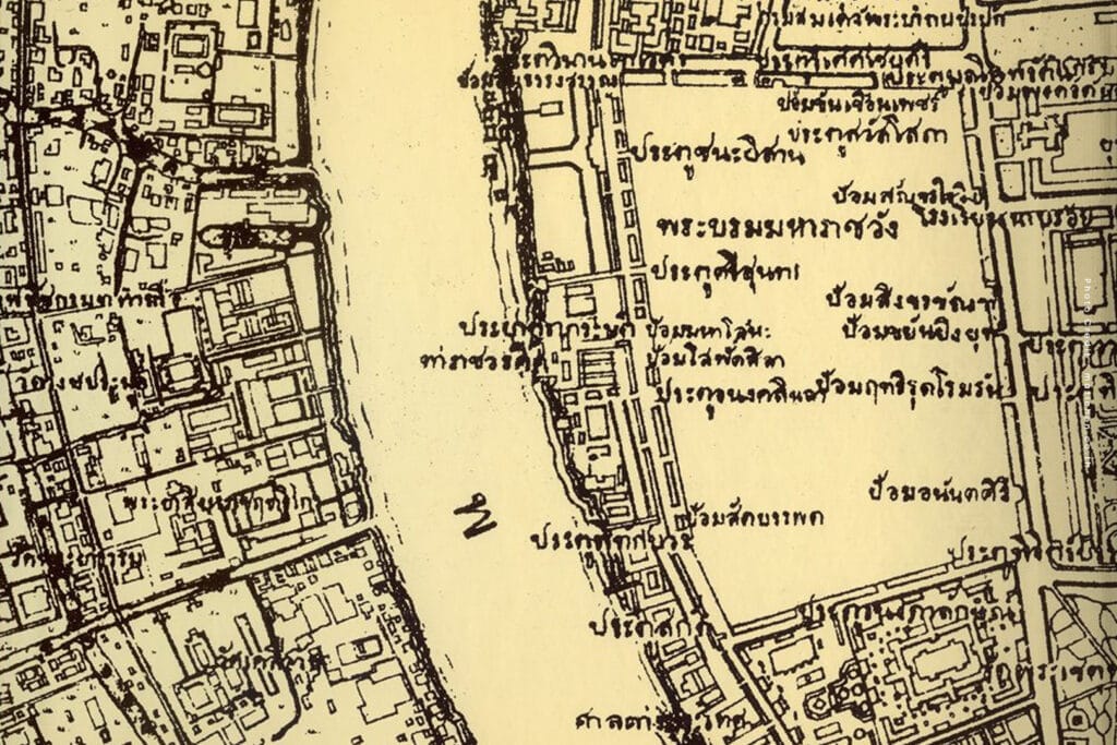 Bangkok-Old-Map