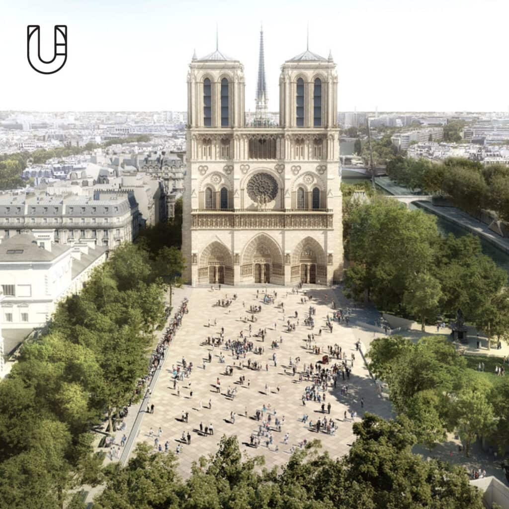 การออกแบบ Notre Dame นอเทรอดาม