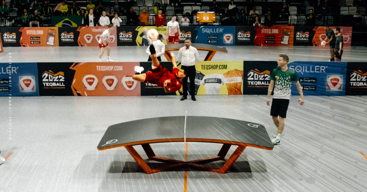 รู้จักกับ ‘Teqball’ กีฬาชนิดใหม่ ขวัญใจคนไทย Urban Creature