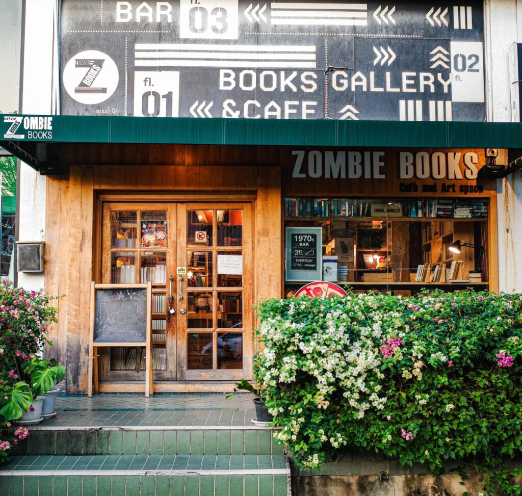 ร้านหนังสือ zombie books RCA