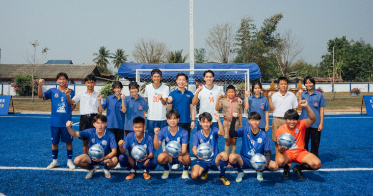 ‘100 สนามฟุตบอล สร้างพลังเยาวชนไทย’ โครงการเติมฝันและมอบโอกาสด้านกีฬาให้เยาวชนไทย