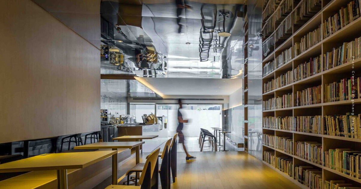 Read Cafe คาเฟ่ห้องสมุดในประเทศจีนที่ผสมผสานสารพัดเครื่องดื่มเข้ากับชั้นหนังสือ