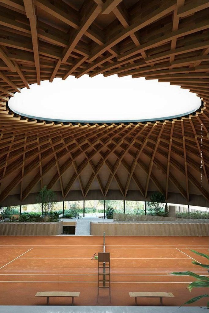 GS Tennis Court in Brazil