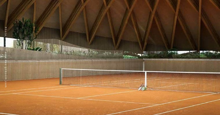 GS Tennis Court in Brazil