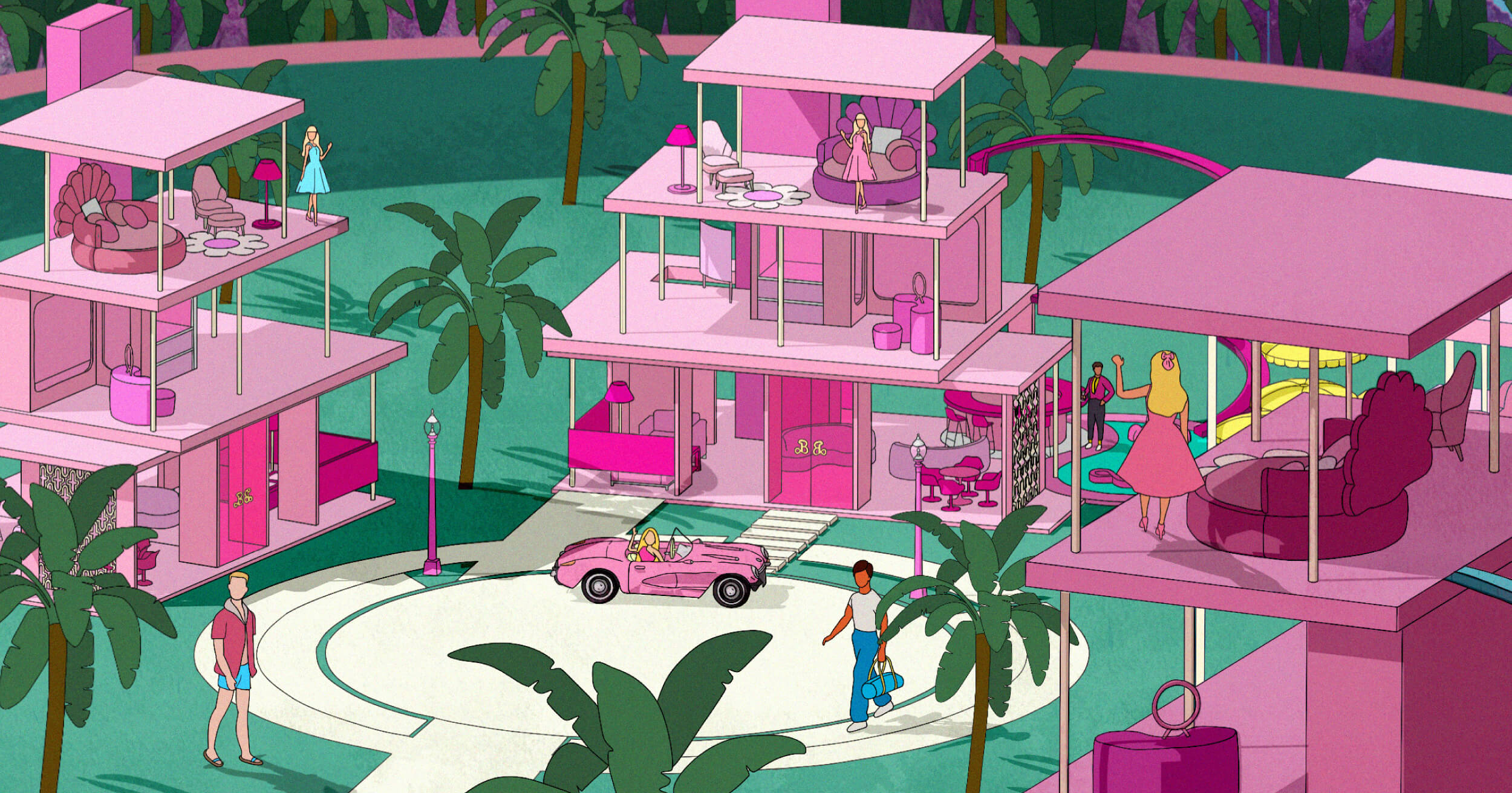 The Barbie Dreamhouse จะเป็นอย่างไรถ้าเราหลุดเข้าไปอยู่ในบาร์บี้แลนด์