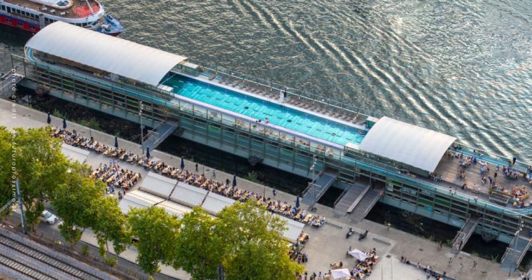 ปารีสฉีดอะดรีนาลินให้ริมแม่น้ำแซนคึกคัก ด้วย ‘Annette K’ ศูนย์ออกกำลังกายลอยน้ำ ที่ชวนทุกคนมาว่ายน้ำพร้อมชมเมือง