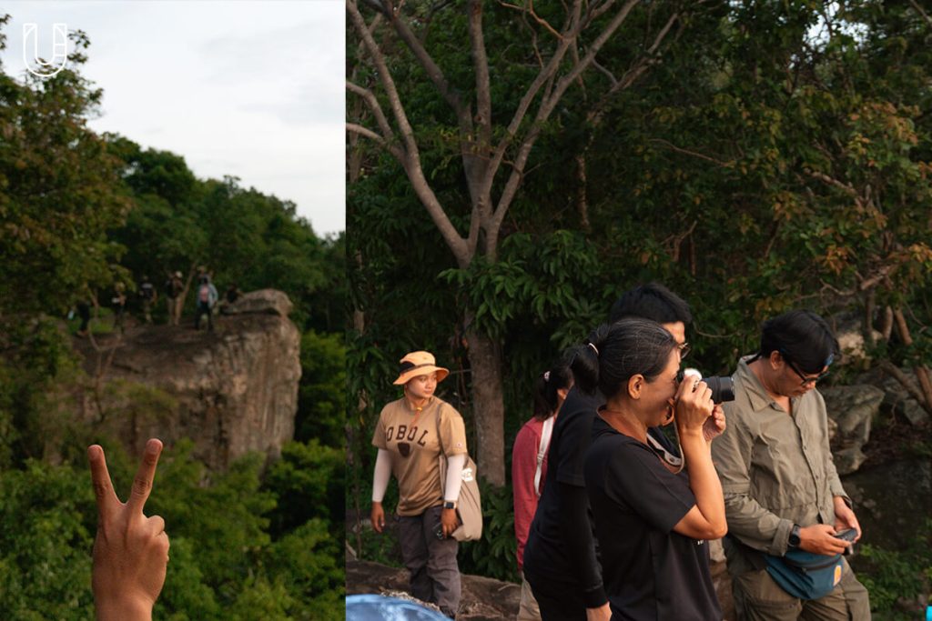 นักเรียนเดินป่ารุ่นที่ 1 อุทยานแห่งชาติน้ำพอง นักเดินป่า ธรรมชาติ เดินป่า อีสาน