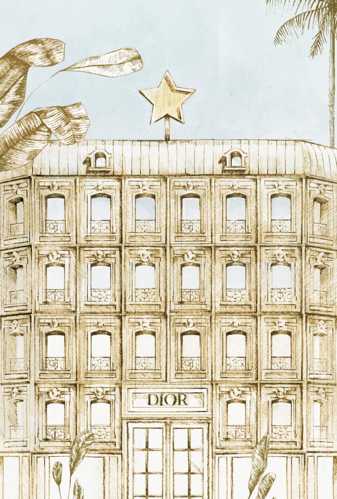 Dior Gold House