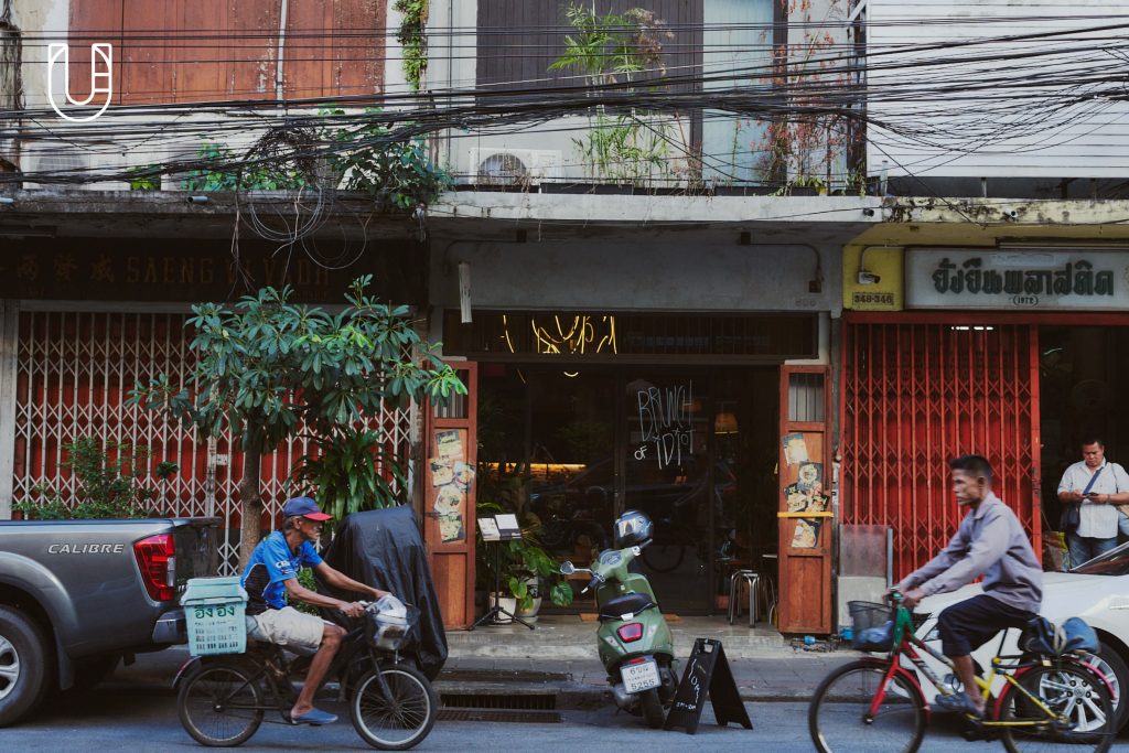 คาเฟ่ ร้านกาแฟ วงเวียน 2 กรกฏาคม ย่านเมืองเก่า กรุงเทพฯ