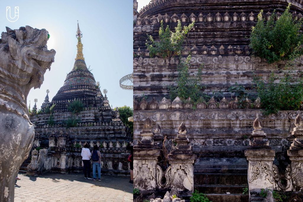 วัดเชตวัน เจดีย์สามองค์ วัดพม่า เชียงใหม่ ท่าแพ ประวัติศาสตร์