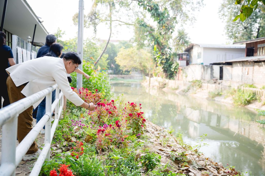 Mae Kha City Lab แม่ข่าซิตี้แลป เชียงใหม่ สวนสาธารณะ สวนเกสรและผีเสื้อ คลองแม่ข่า