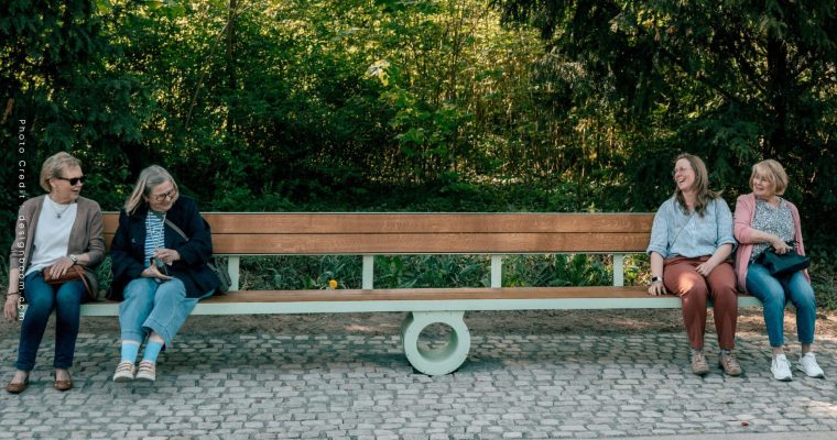 Balance Bench ม้านั่งกระดก สวนสาธารณะ เยอรมนี ปฏิสัมพันธ์ สมดุล