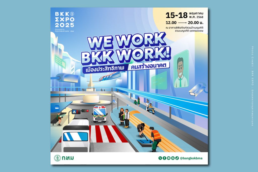 BKK Expo 2025 นิทรรศการกรุงเทพ อาคารพิพิธภัณฑ์สวนป่าเบญจกิติ เวิร์กช็อป กิจกรรม
