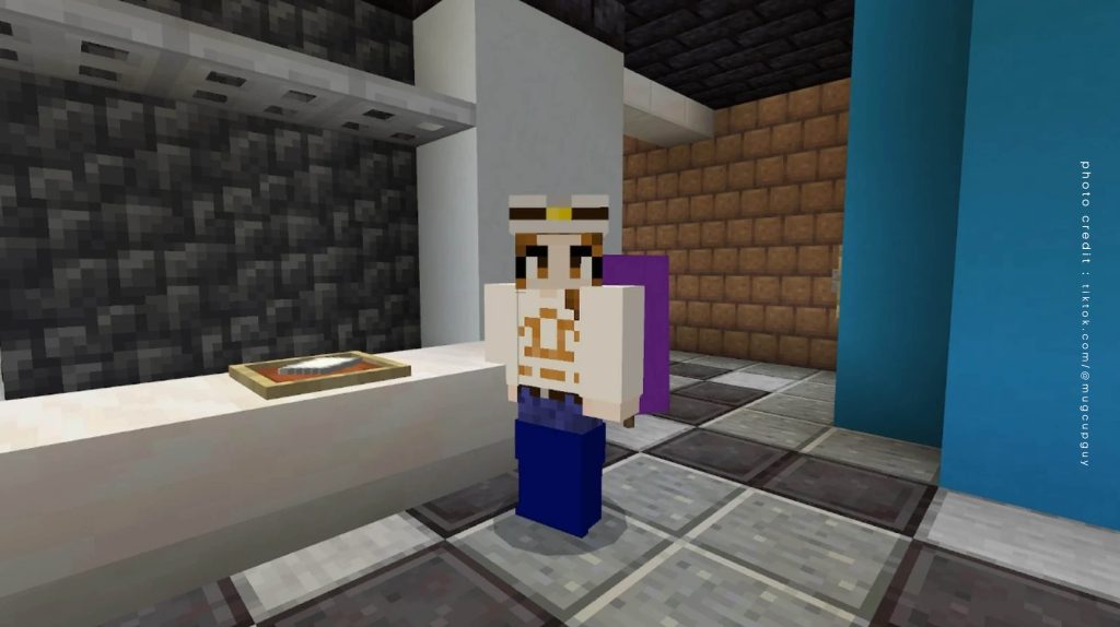 Minecraft เกม ญี่ปุ่น แบบจำลองป้องกันน้ำท่วม
