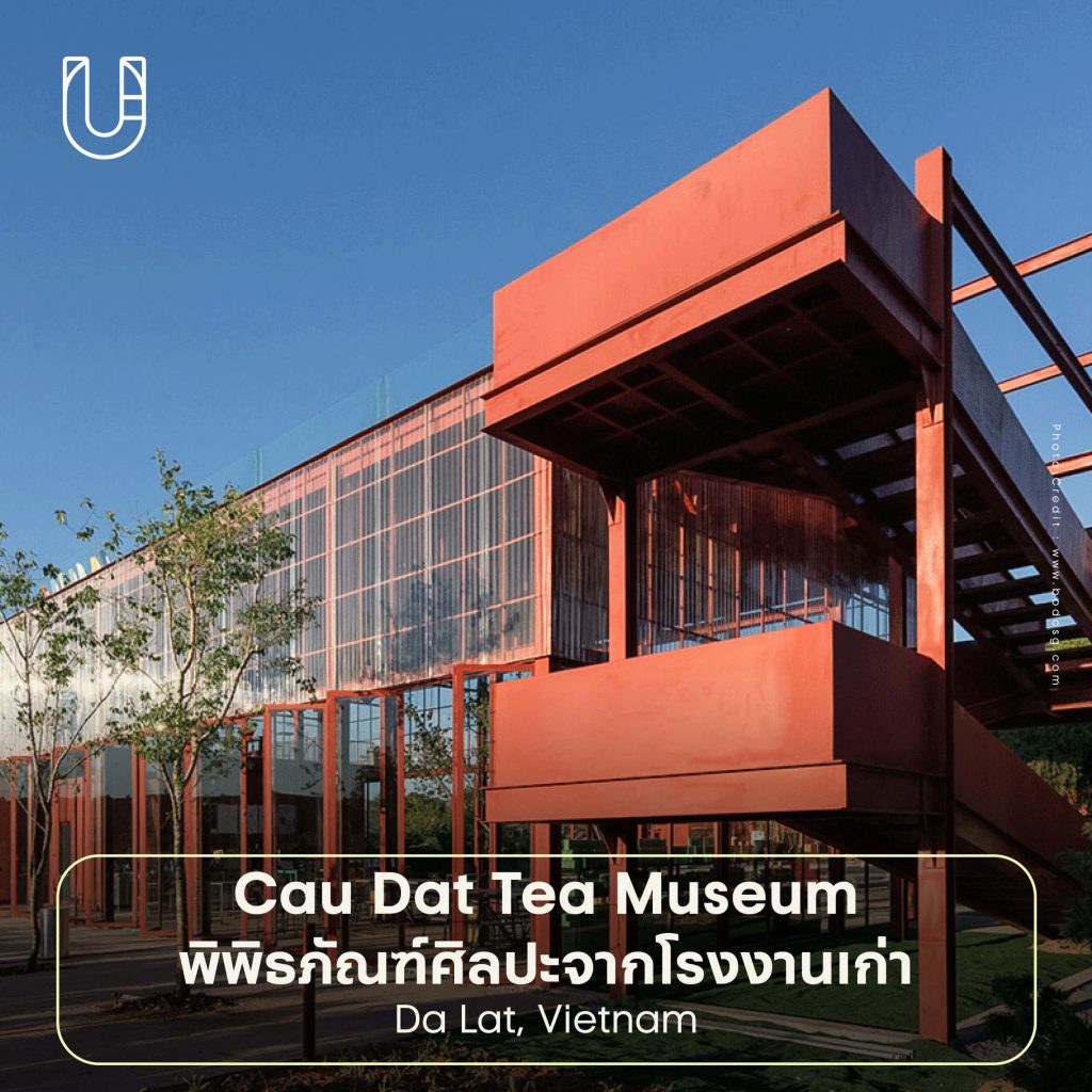 พื้นที่เก่า โรงงานเก่า โรงอาบน้ำเก่า พื้นที่สาธารณะ พิพิธภัณฑ์ งานสร้างสรรค์ ศิลปะ โรงงานชา ไร่ชา ชา เวียดนาม ดาลัต