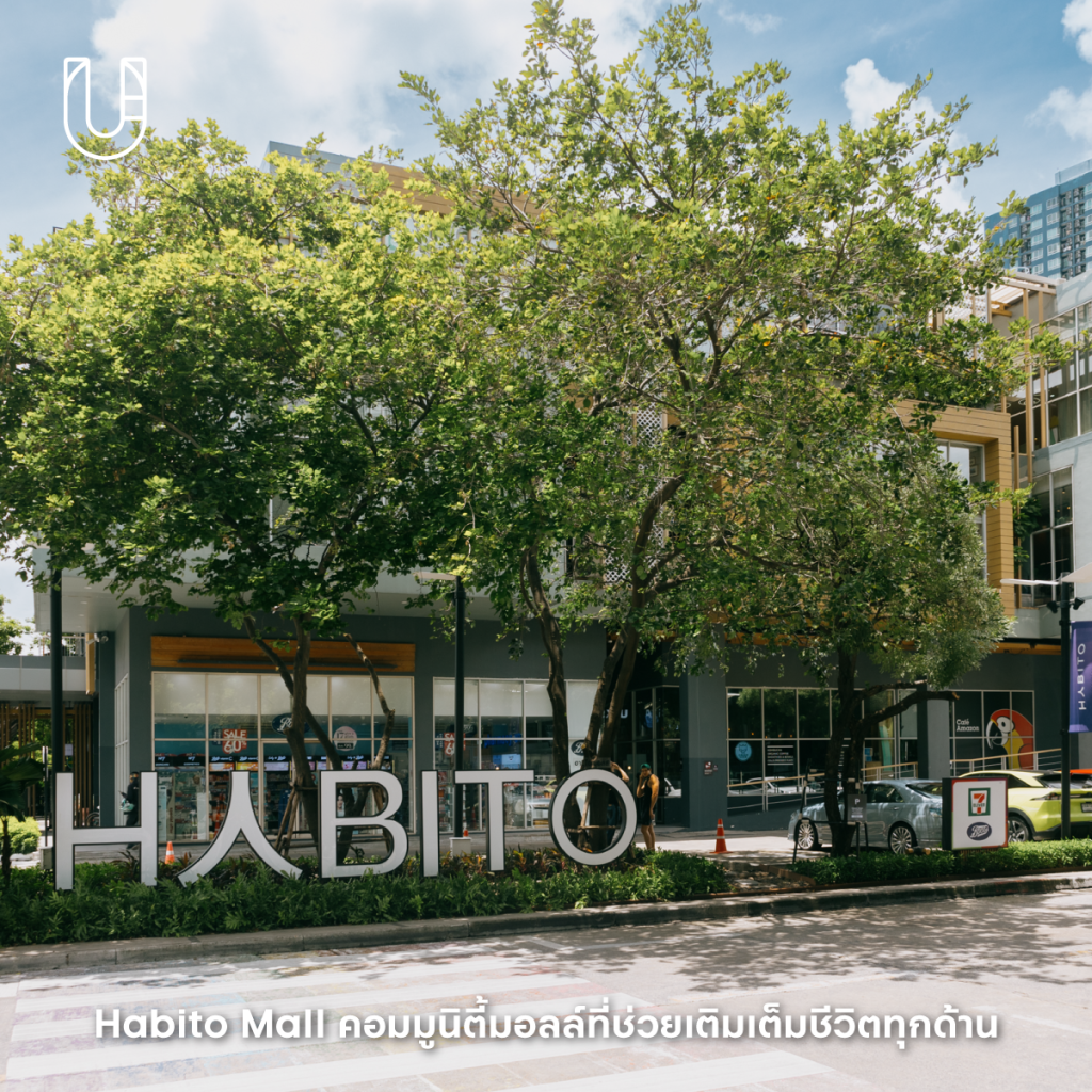 T77 Community Sansiri สุขุมวิท อ่อนนุช Habito คอมมูนิตี้มอลล์ พักผ่อน พื้นที่สาธารณะ พื้นที่สีเขียว