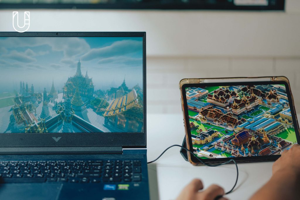 เพจ Aa kaan-อาคาร เกมเมอร์ สถาปัตยกรรมไทย เกม Minecraft