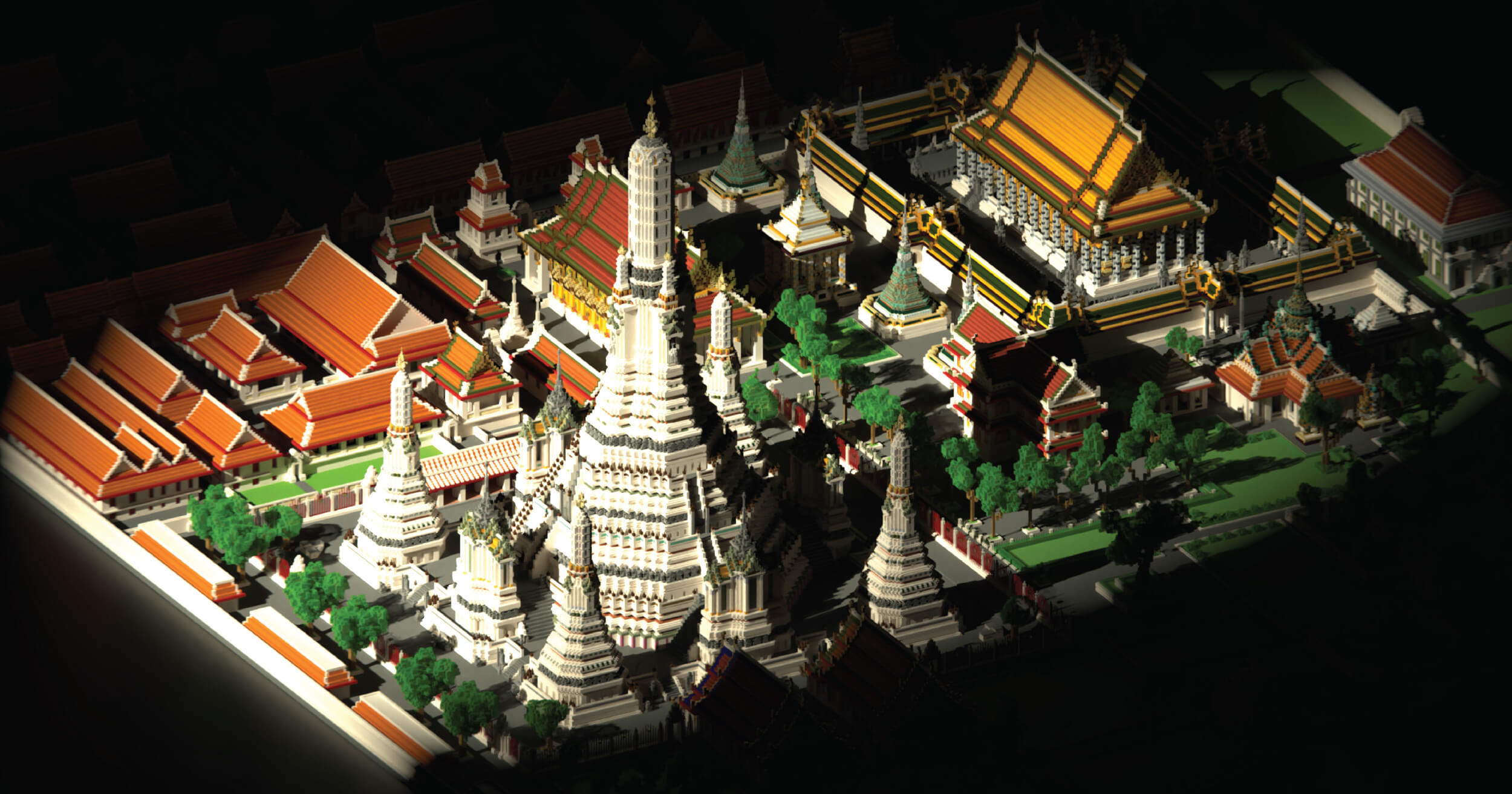 เพจ Aa kaan-อาคาร เกมเมอร์ สถาปัตยกรรมไทย เกม Minecraft