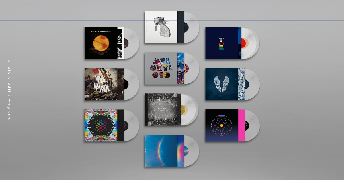 แผ่นเสียงจากขวดพลาสติกรีไซเคิล 100% Coldplay วงดนตรีรักษ์โลก