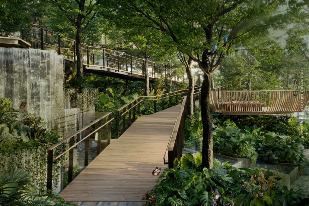 dusit central park ดุสิต ดุสิตธานี สวนลอยฟ้า roof park สีลม ศาลาแดง สุนทรภู่ นิราศ