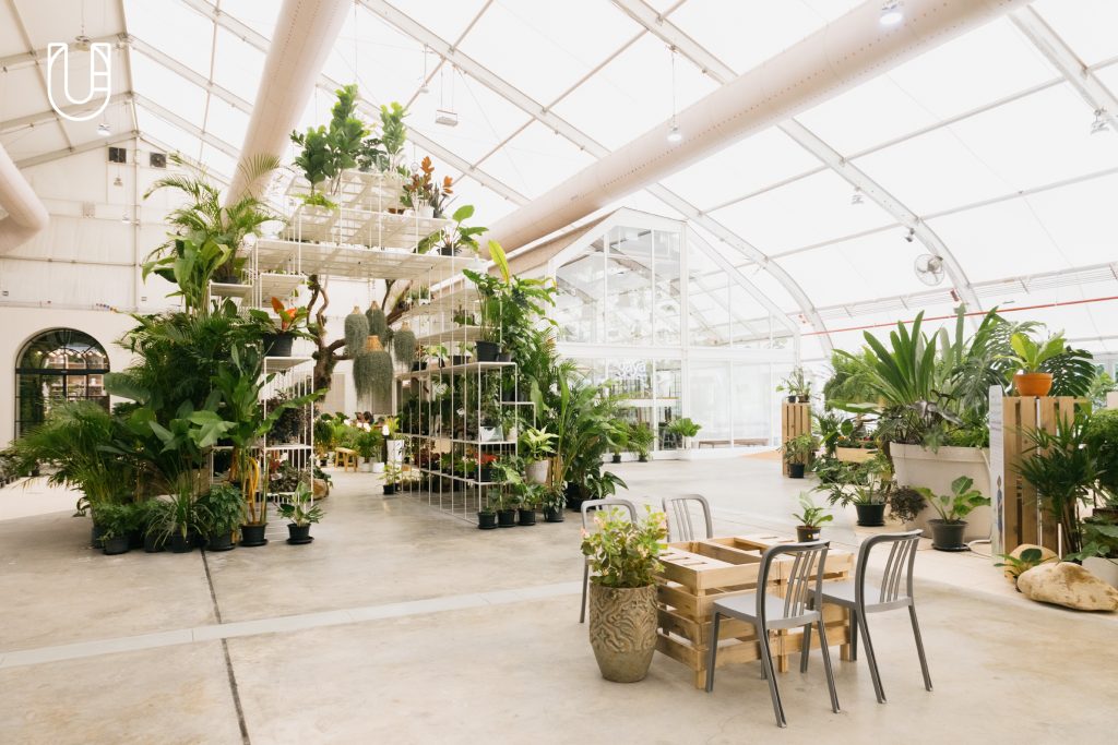 SAMA Garden บางนา ไบเทคบุรี พื้นที่สีเขียว ธรรมชาติ เมือง ไลฟ์สไตล์ ต้นไม้ ร้านอาหาร ชา สัตว์เลี้ยง
