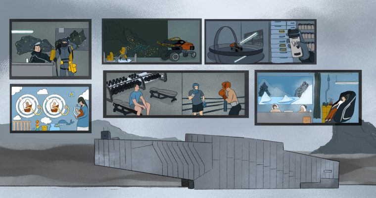 เกม Death Stranding คนส่งของ porter Hideo Kojima