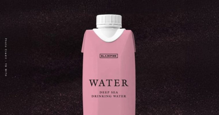 BLACKPINK WATER ครั้งแรกในคอนเสิร์ต K-pop น้ำดื่มบรรจุกล่องรักษ์โลก