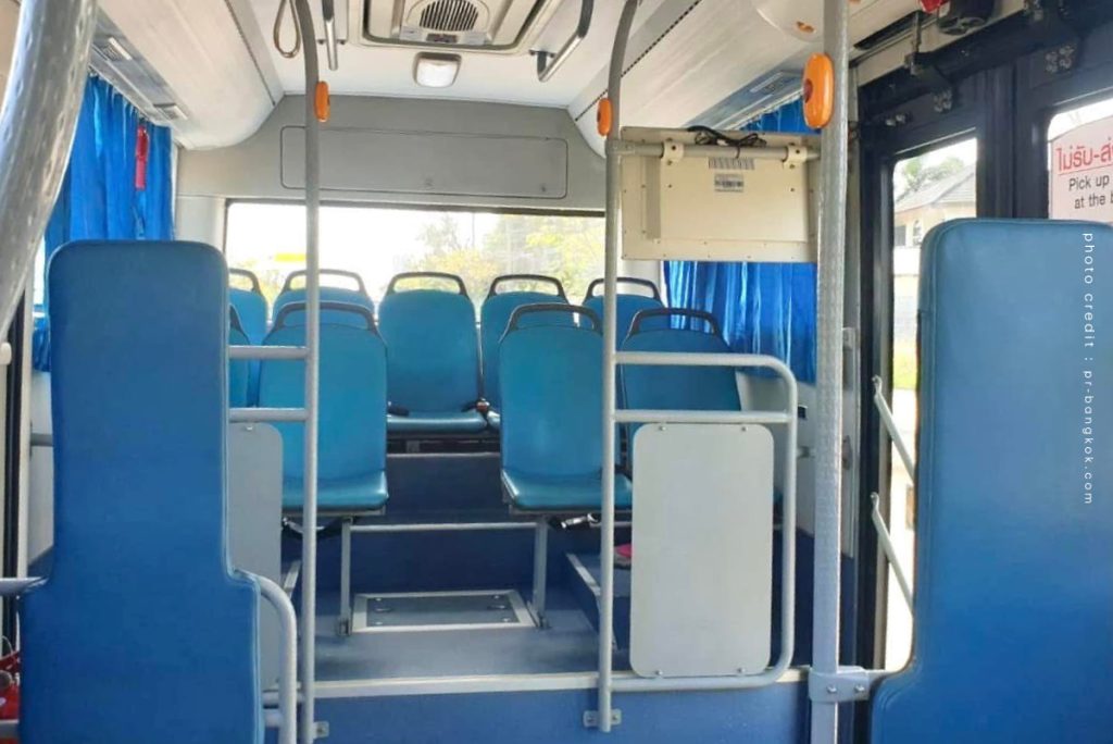 BMA Feeder กรุงเทพมหานคร ขนส่งสาธารณะ รถพลังงานไฟฟ้า เดินทาง เมือง ฟรี