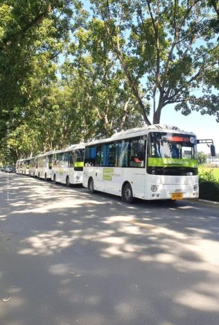 BMA Feeder กรุงเทพมหานคร ขนส่งสาธารณะ รถพลังงานไฟฟ้า เดินทาง เมือง ฟรี