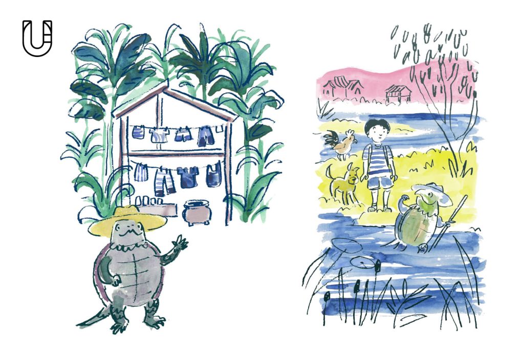 Pulu’s Indigo Dream Connections Through Culture British Council กราฟิกโนเวล แพร่ หมู่บ้านนาตอง เต่าปูลู หม้อห้อม
