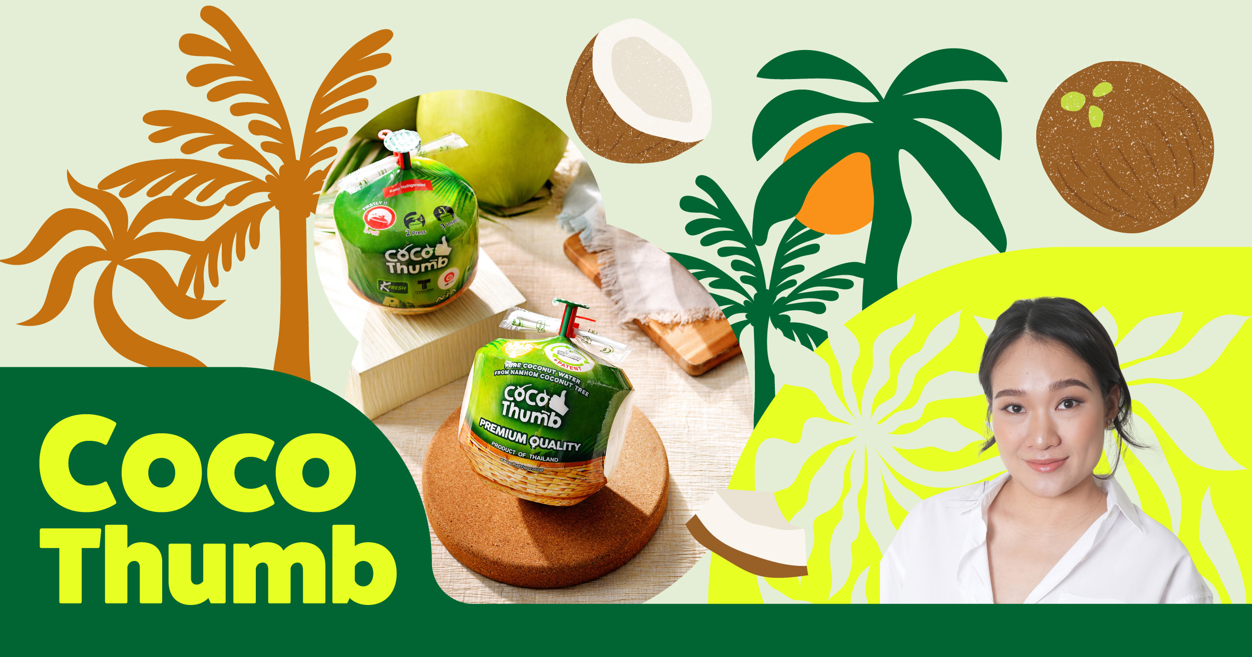Coco Thumb K-Fresh มะพร้าวน้ำหอม PM’s Export Award ส่งออก