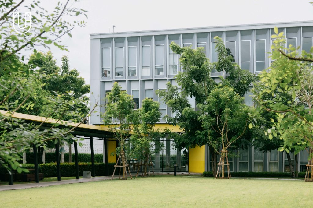 Summer Lasalle ออฟฟิศแคมปัส ธรรมชาติ ลาซาล บางนา สุขุมวิท SOCO WORK พื้นที่สีเขียว ทำงาน บริษัท คนรุ่นใหม่