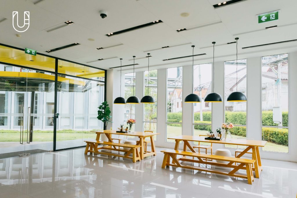 Summer Lasalle ออฟฟิศแคมปัส ธรรมชาติ ลาซาล บางนา สุขุมวิท SOCO WORK พื้นที่สีเขียว ทำงาน บริษัท คนรุ่นใหม่
