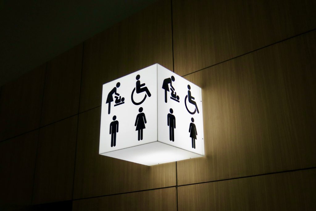 ห้องน้ำหญิง ห้องน้ำสาธารณะ การออกแบบห้องน้ำ ความเหลื่อมล้ำทางเพศ พื้นที่สาธารณะ