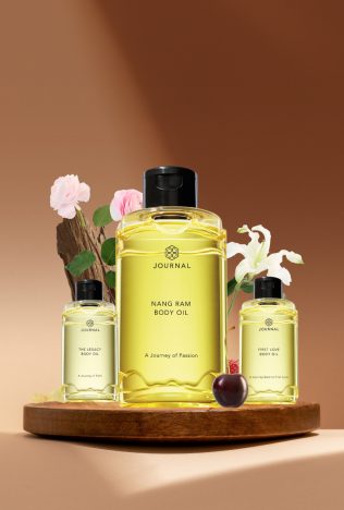 Body Oil Journal บอดี้ออยล์ บำรุงผิว พีพี-กฤษฏ์ อำนวยเดชกร GLOW CYCLE 2025 แบรนด์ไทย ผิวนุ่มหอม ชุ่มชื้น ดูสุขภาพดี