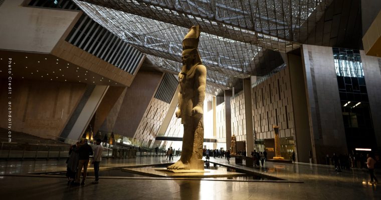The Grand Egyptian Museum พิพิธภัณฑ์ในอียิปต์ สมบัติ ‘ตุตันคามุน’ หน้ากากทองคำ บัลลังก์ ราชรถ และโลงศพทองคำของจริง ฟาโรห์รามเสสที่ 2