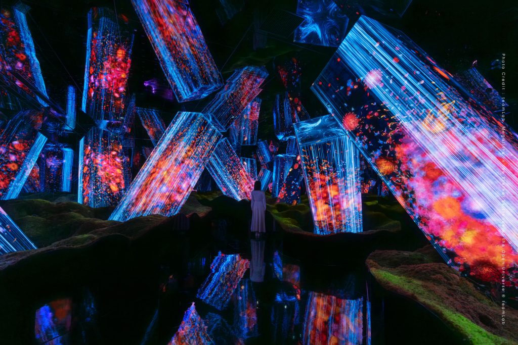 teamlab biovertex kyoto kansai osaka เที่ยวญี่ปุ่น นิทรรศการศิลปะ ศิลปะ