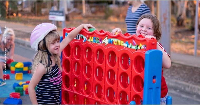 1000 play streets australia ออสเตรเลีย ปิดถนน วันเด็ก การเล่น เด็กเล่น สนามเด็กเล่น พื้นที่ของเด็ก