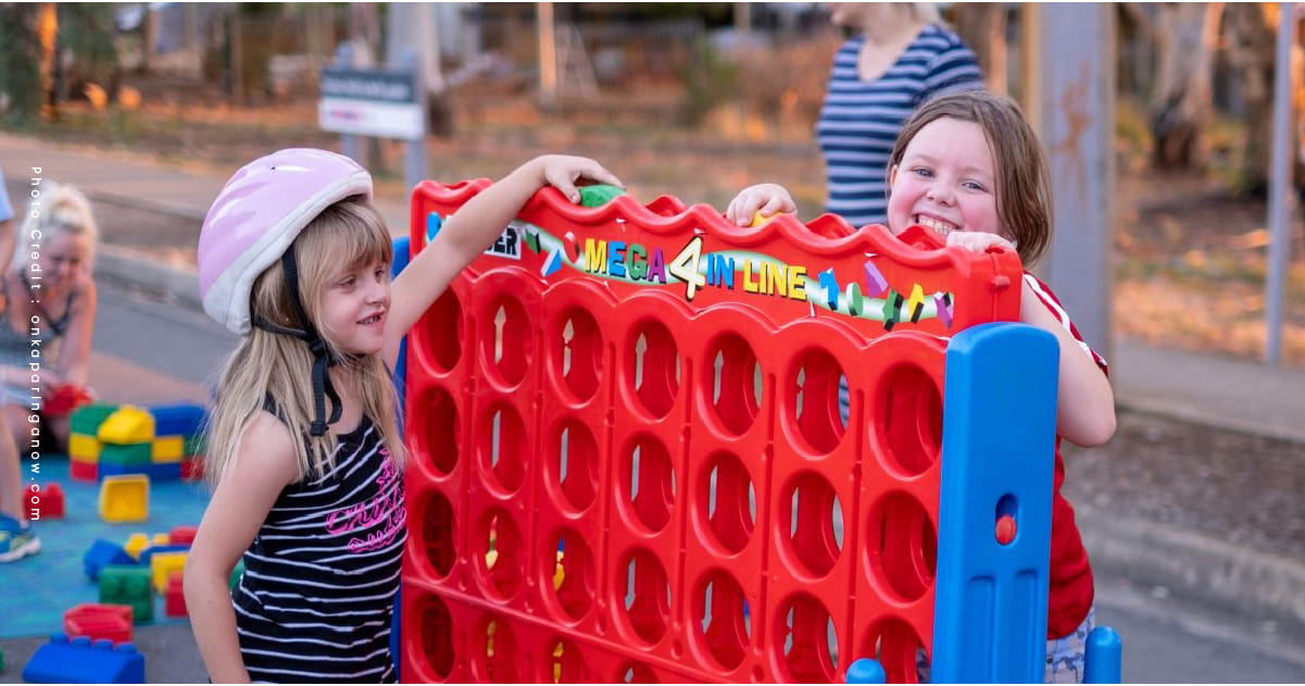 1000 play streets australia ออสเตรเลีย ปิดถนน วันเด็ก การเล่น เด็กเล่น สนามเด็กเล่น พื้นที่ของเด็ก