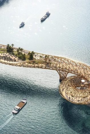 โครงการสะพานคนเดินข้ามแม่น้ำเจ้าพระยา MVRDV แลนด์มาร์กใหม่