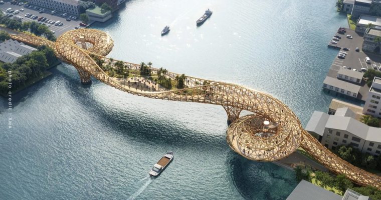 โครงการสะพานคนเดินข้ามแม่น้ำเจ้าพระยา MVRDV แลนด์มาร์กใหม่